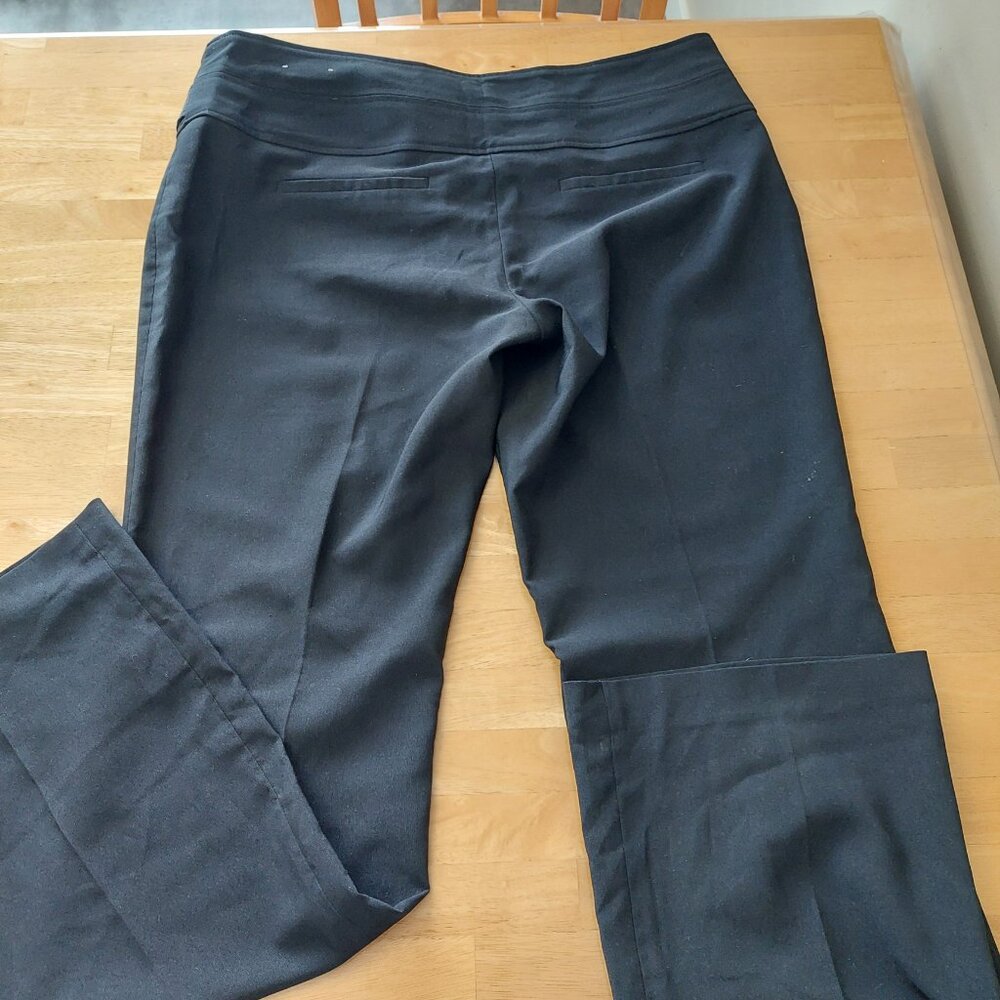 Suzy Shier Women's Black High Waisted Black Dress Pants Size 15/16 - Picture 7 of 8